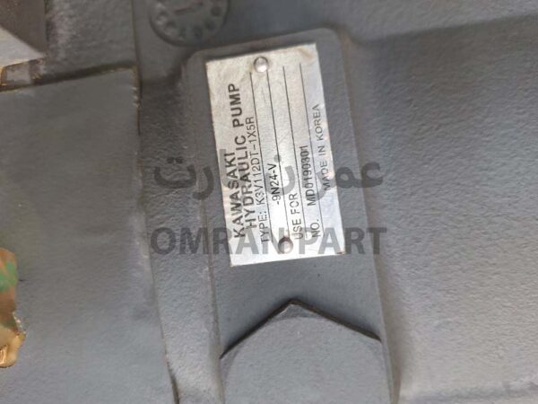 پمپ مادر هیدرولیکی بیل مکانیکی هیوندا 210 خط 7 K3V112 - Image 2