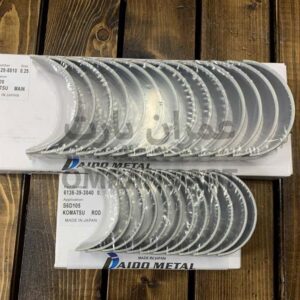یاتاقان ثابت و متحرک موتور لودر کوماتسو w90 موتور 6D105